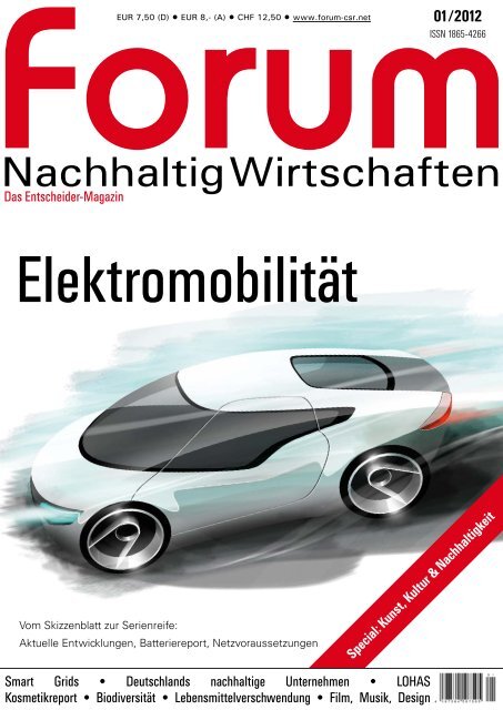 forum Nachhaltig Wirtschaften 01/2012: Elektromobilität