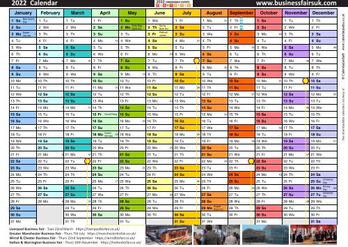 Liverpool BA 2022 Calendar