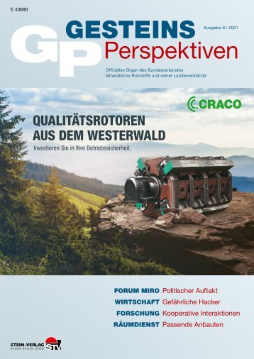 GesteinsPerspektiven 08/21