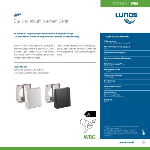 LUNOS Gesamtkatalog