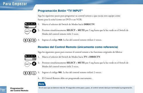 Información - DirecTV