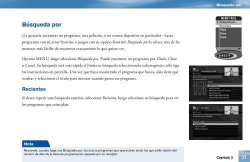 Información - DirecTV