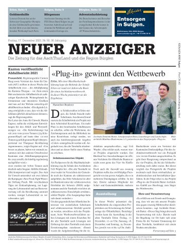 Neuer Anzeiger 17. Dezember 2021
