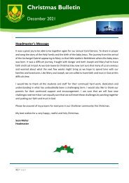 Christmas Bulletin - December 2021