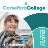 Corseford College Prospectus