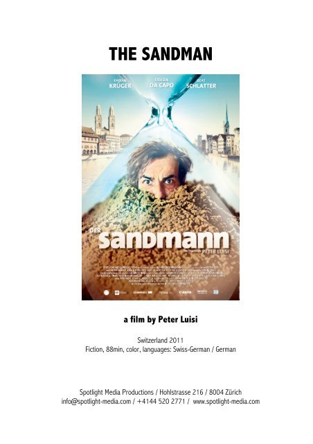 THE SANDMAN a film by Peter Luisi - der sandmann