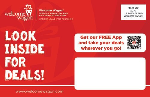 Welcome Wagon Follow Up Booklet