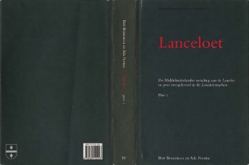 Lancelotcompilatie - Textualscholarship.nl