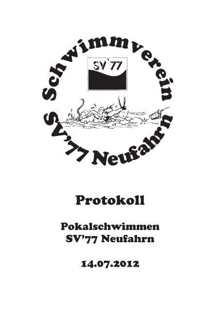Neufahrner Pokalschwimmen 2012 - Schwimmverein SV'77 ...