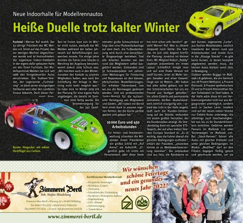 altlandkreis - Das Magazin für den westlichen Pfaffenwinkel - Ausgabe Januar/Februar 2022