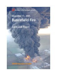 Buncefield Fire - BBS Ingenieure AG