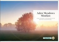 Aden Meadows Phase 3 Brochure