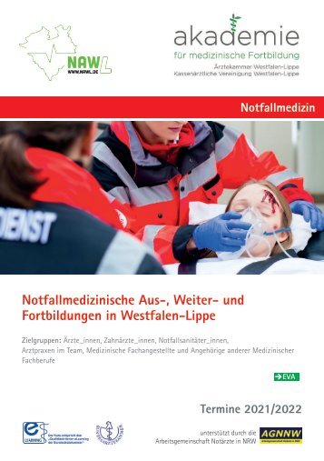 Notfallmedizinische Aus-, Weiter- und Fortbildungen in Westfalen-Lippe