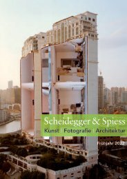 Vorschau Scheidegger & Spiess Frühjahr 2022