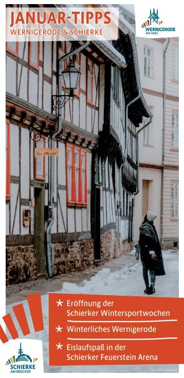 Wernigerode & Schierke Januar Tipps 2022