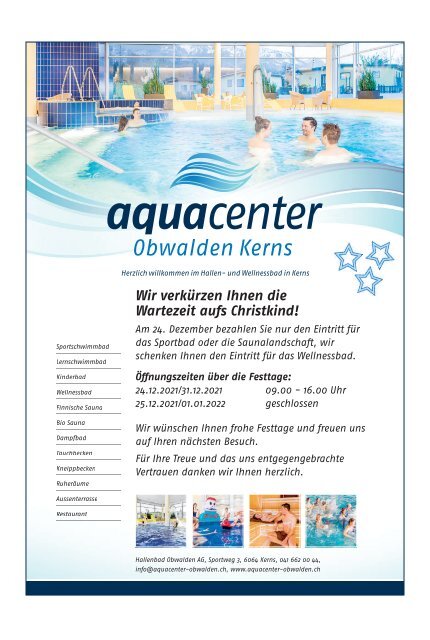 Aktuell Obwalden | KW51 | 23. Dezember 2021