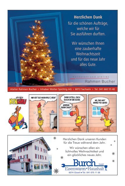 Aktuell Obwalden | KW51 | 23. Dezember 2021