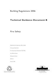 Technical Guidance Document B - Fire Safety - Department of ...