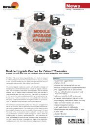 Module Upgrade Cradles for Zebra ET5x-series
