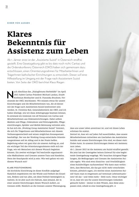 Kreuzschwestern Magazin 2/2021