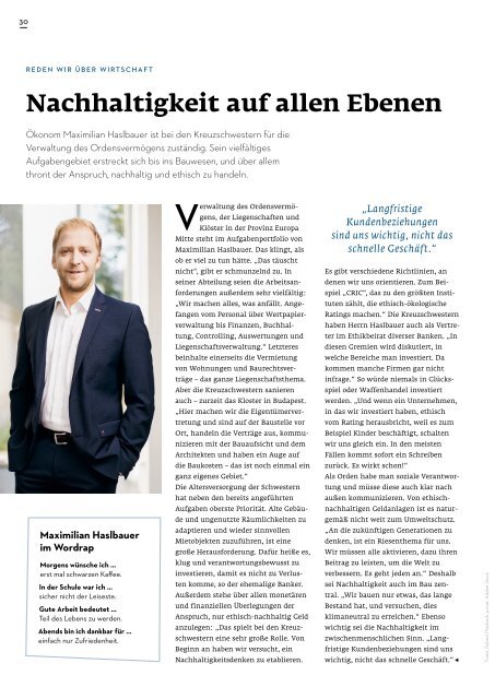 Kreuzschwestern Magazin 2/2021