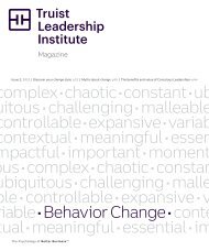 Truist Leadership Institute Magazine, Issue 2, 2021