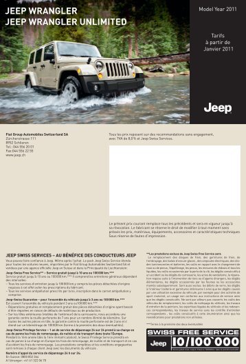 JEEp wrANGlEr JEEp wrANGlEr uNlIMItED - Grand Ouest Automobile