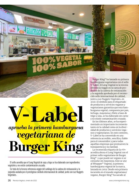 Revista Vegetus nº 42 (Enero- Marzo)