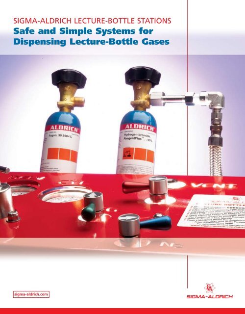 SigmaAldrich LectureBottle Stations Brochure