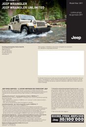 JEEp wrANGlEr JEEp wrANGlEr uNlIMItED