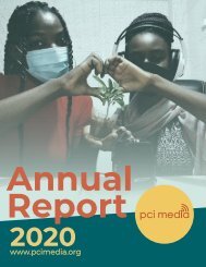 PCI Media Report 2020