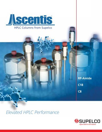 Ascentis® HPLC Columns - Sigma-Aldrich