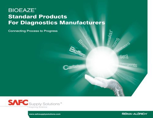 BIOEAZE® Standard Products For Diagnostics ... - Sigma-Aldrich