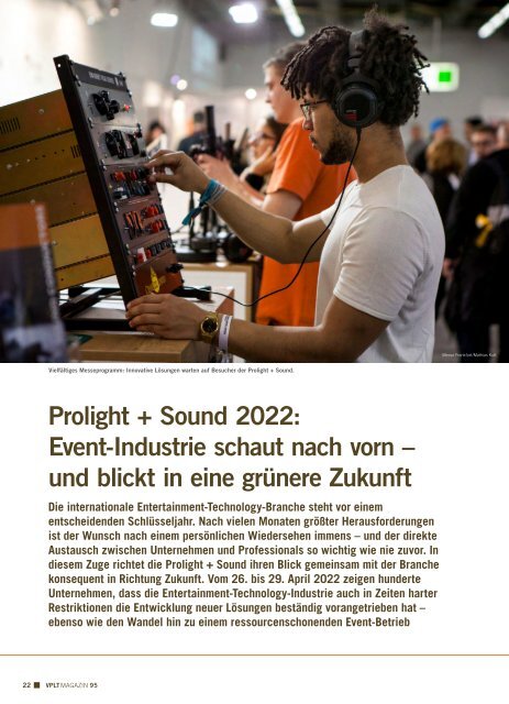 VPLT Magazin 95