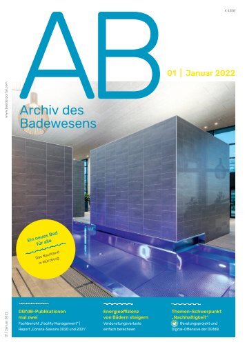 AB Archiv des Badewesens Januar 2022