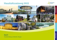 Haushalt 2022 - Band I, Vorbericht