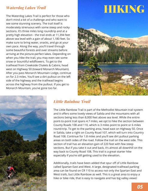 Salida Resource & Travel Guide 2022