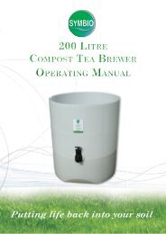 compost tea application guide - Symbio