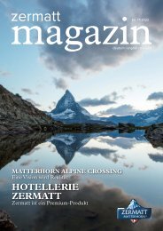 Zermatt Magazin