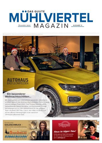 Mühlviertel Magazin Dezember 2021 (Ausgabe 13)