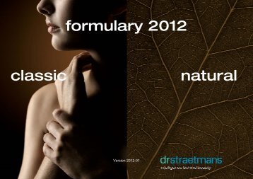 formulary 2012 classic natural - Kinetik