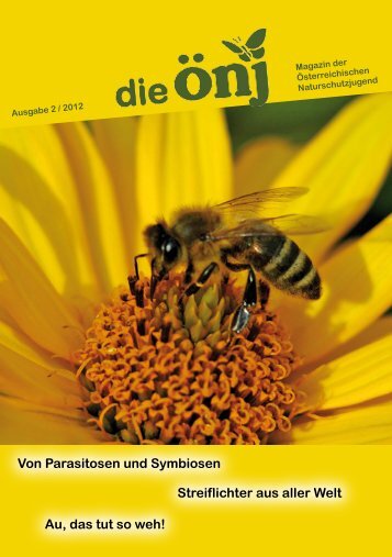 der Ausgabe 2 / 2012 - Österreichische Naturschutzjugend