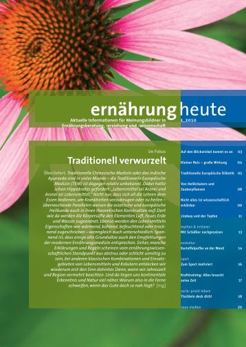 ernährungheute - Forum Ernährung