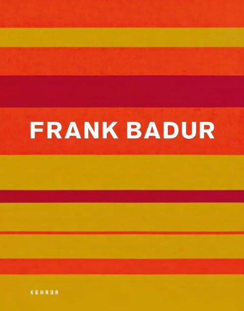 FRANK BADUR - Hamish Morrison Galerie