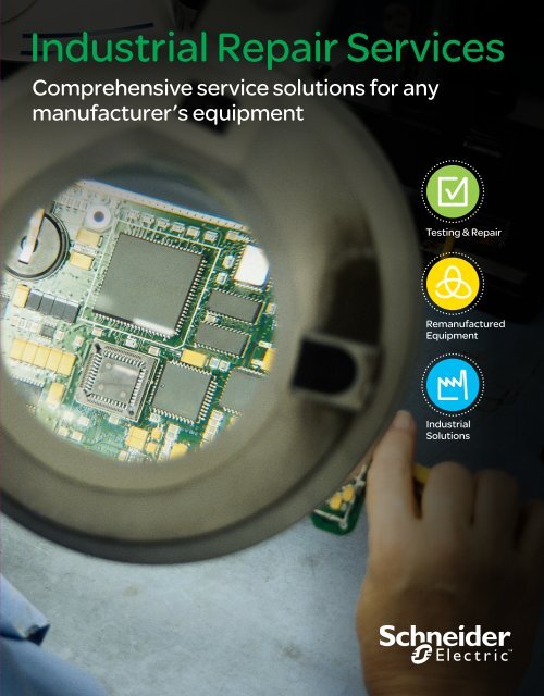 Industrial Repair Services - Schneider Electric