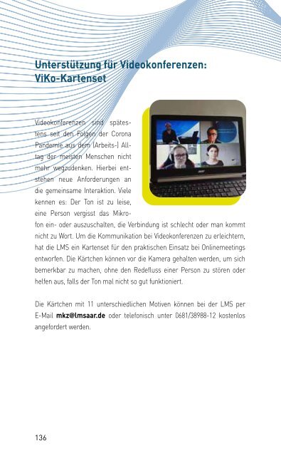 VERANSTALTUNGSPROGRAMM DES MKZ DER LMS 22/1