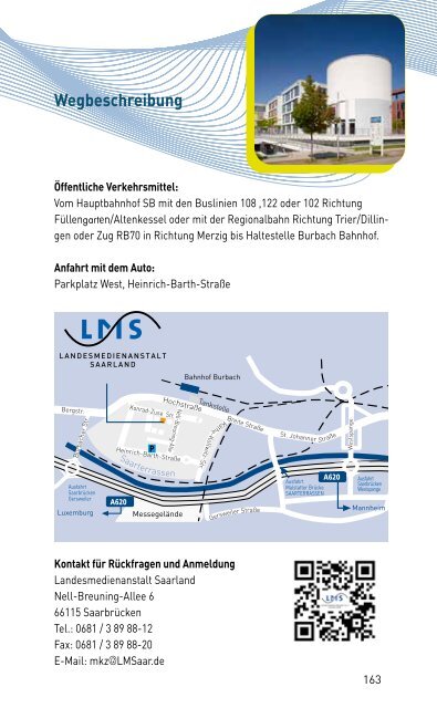 VERANSTALTUNGSPROGRAMM DES MKZ DER LMS 22/1