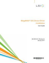 MegaRAID SAS Device Driver Installation - Thomas-Krenn.AG