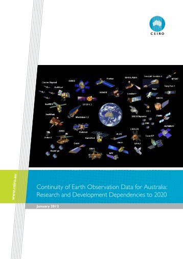 Continuity of Earth Observation Data for Australia: Research ... - csiro