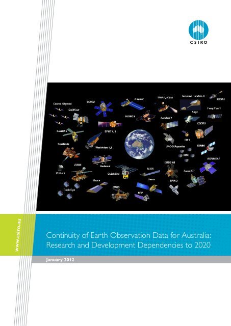 Continuity of Earth Observation Data for Australia: Research ... - csiro